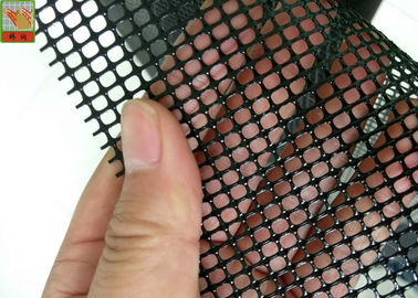 PP Extruded Plastic Screen Mesh 1m Lebar, Black Polypropylene Mesh Netting