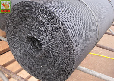 Kekuatan Tarik Tinggi HDPE Oyster Mesh Roll Warna Hitam 25 Meter Panjang